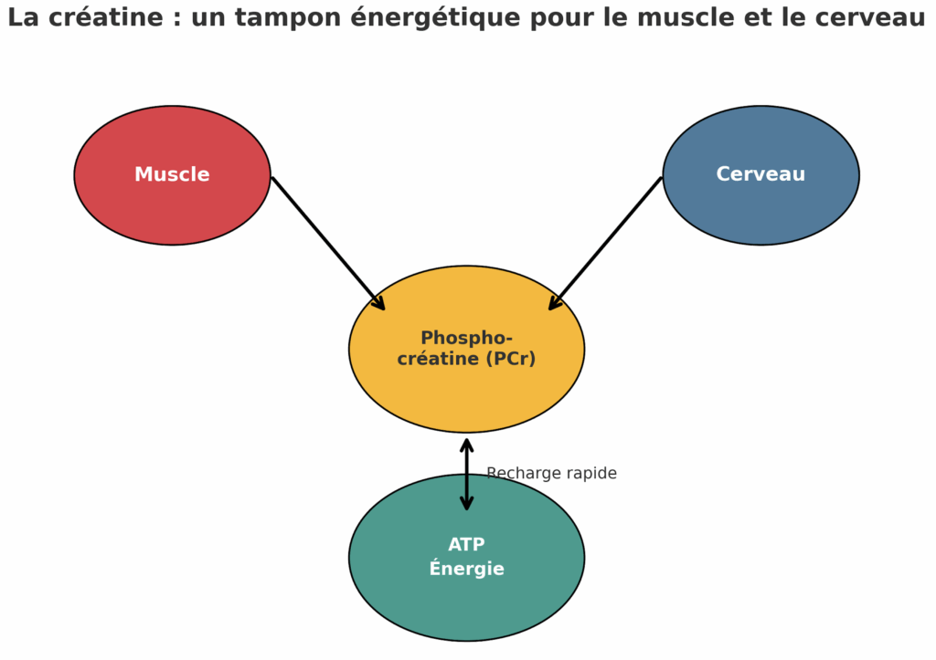 La créatine : plus qu’un supplément sportif